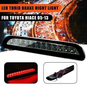 Dimljeni 12-LED Tretja Zadaj Rep Zavore Stop Luč Povratne Lučka za Toyota Hiace 2005-2013