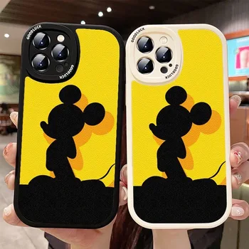 Disney Risanke Shadow Mickey Primeru Telefon Za iPhone 14 13 12 11 Pro Max Mini XR XS MAX 8 X 7 SE 2020 Shockproof Pokrov