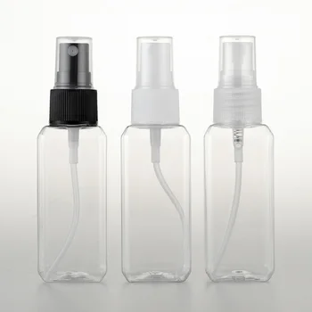5Pcs prozorne Plastike Vžigalnike 50 ml Steklenice Spray Mini odpravijo trgovina tekoče Prenosni Potovanja posodo atomizirati jar parfum Losjon