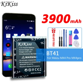 3900mAh Visoko Zmogljivost Baterije Za Meizu Mei zu Meizy MX4 Pro Mobilnega Telefona Baterije BT41 BT-41 BT 41 + Brezplačna Orodja