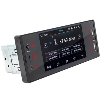 5 Palčni Multimedijski Predvajalnik Samodejno Audio FM Sprejemnik HD Avto, Zaslon na Dotik, 1 Din avtoradia Stereo Bluetooth, združljiva Parkiranje Zaslon