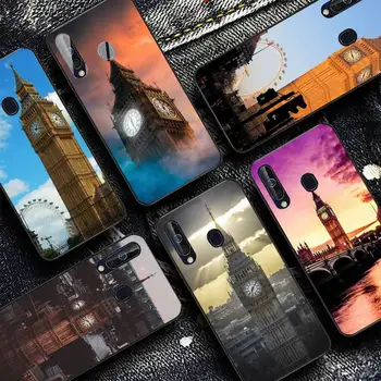 Big Ben Primeru Telefon za Redmi 8 9 9A za Samsung J5 J6 Note9 za Huawei NOVA3E Mate20lite pokrov