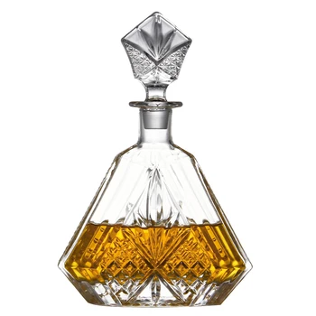 Klasično Steklo Hip Bučko Set Gospodinjski Evropski Stil Zaprti Whisky Bučko Svetlobno Razkošje Jar Flasque Alcool Tabela Dobave EJ50HF