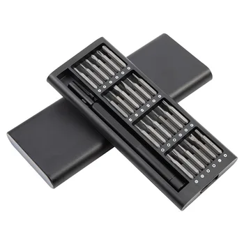 25 V 1 Izvijač Komplet Magnetnih Bitov Phillips Torx Hex Natančnost DIY Dismountable Mini Orodje Primeru Za Smart Home PC Telefon Popravila