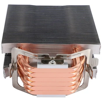 Brez ventilatorja CPU Hladilnik 12Cm Fan 6 Baker Heatpipes brez ventilatorja Hlajenja Radiator za LGA 1150/1151/1155/1156/1366/775/2011 AMD