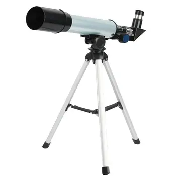 90X F36050 Astronomski Teleskop Krajine Objektiv 90 Stopinj Teleskop na Prostem Oko S Stojalom Za Otroke Začetnike