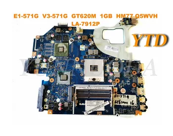 Original za ACER E1-571G laptop matične plošče E1-571G V3-571G GT620M 1GB HM77 Q5WVH LA-7912P preizkušen dobro brezplačna dostava