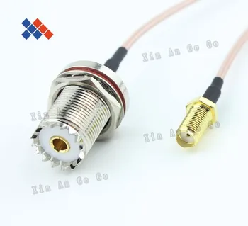  UHF ženski SMA ženski konektor RG316 15cm kabla