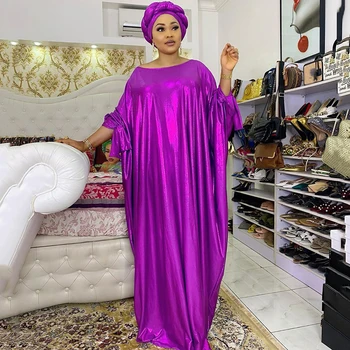 Richkeda Shrani Novo 2021 Plus Velikost Boubou Dubaj Afriške Obleke Za Ženske Ankara Dashiki Dolgo Obleko Glavo Obloge Haljo Moda