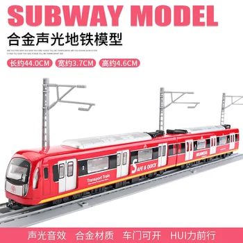 Vlak bo Ustrezala Legirano Visoka hitrost Železniške otroška Igrača Avto Dvojni Kabini Podzemne železnice Avtomobil Model Shinkansen hitri Vlak Simulirani