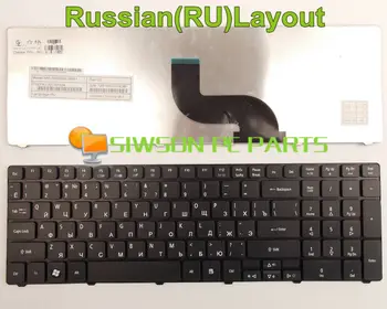 Nov Laptop Tipkovnici RU ruska Različica za Acer Aspire PK130C93A00 MP-09B23U4-6983 MP-09B26GB-4421 PK130C87A07