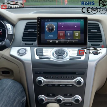 Gerllish Avto GPS Radio Radio z Navigacijo Player Android 9 cm za Nissan Murano 2011-2016