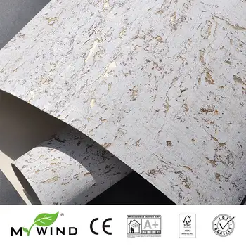 MYWIND 0.91*5.5 M/Roll bela, bež Lllusion Modra Rjava Razkošje Naravnega Materiala, 3d Home Design Stenski Dekor Papir, Pluta Ozadje
