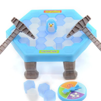 Mini Otroci Shrani Penguin Ice Blok Breaker Past Igrače Smešno Staršev Otrok, Otroci Tabela Igra Otroci Odraslih Igrača Stres Razbremenilna Dekor