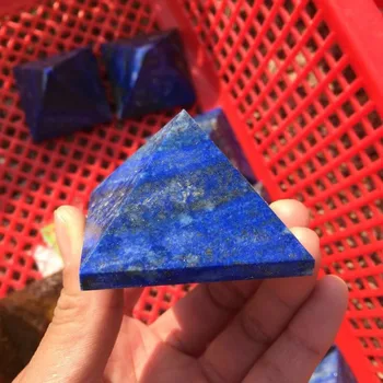 o 50mm naravnih lapis lazuli Kristalno gemstone piramida meditacijo, reiki healing kristalni kamen za dom dekoracija na debelo