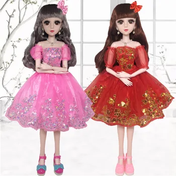 Za Barbie clothes1/3 bjd lutka obleko Princese zadnjo poroko neveste poroka fantasy igrače darilo za barbie dodatki