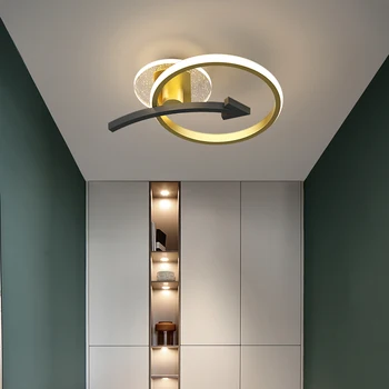 Nordijska Minimalističen LED Stropne Svetilke Dnevna Soba, Spalnica, Hodnik, Hodnik Mordern Ustvarjalne Umetnosti Home Design Dekorativna Svetilka